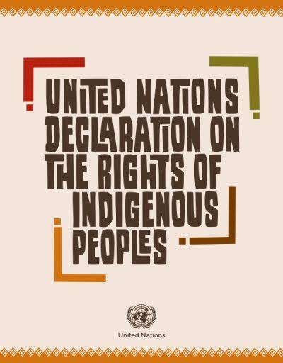 United Nations Declaration on the Rights of Indigenous Peoples (UNDRIP).